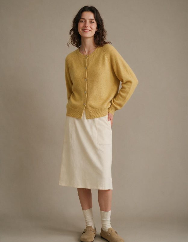 Mustard Cardigan